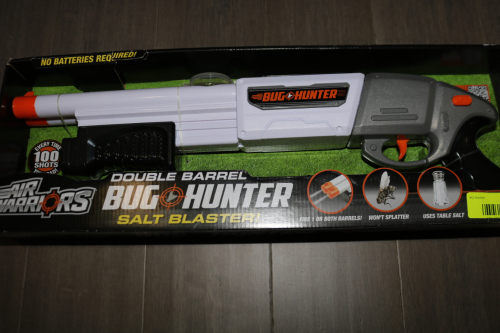 AIR WARRIORS DOUBLE BARREL BUG HUNTER SALT BLASTER