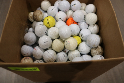 HUGE BOX MIXED BRANDS GOLF BALLS