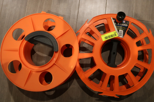 REEL-A-CORD ELECTRICAL CORD REELS X 2