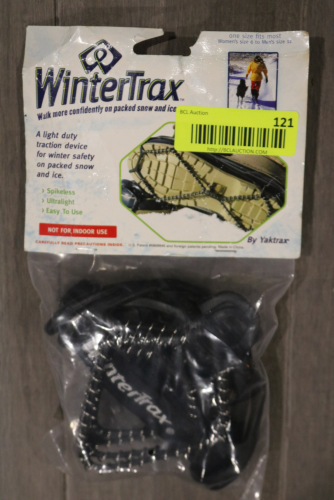 YAKTRAX WINTERTRAX SNOW AND ICE SPIKELESS TRACTION DEVICE