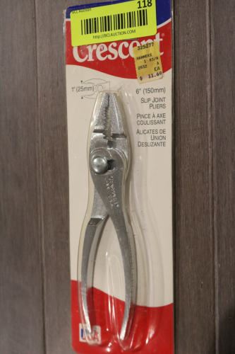 VINTAGE CRESCENT 6IN SLIP JOINT PLIERS