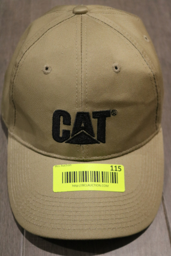 CAT CATERPILLAR ADULT MENS ADJUSTABLE BASEBALL HAT / CAP