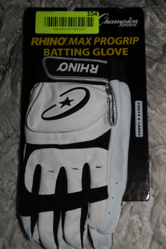 CHAMPION SPORTS RHINO MAX PROGRIP YOUTH BATTING GLOVES