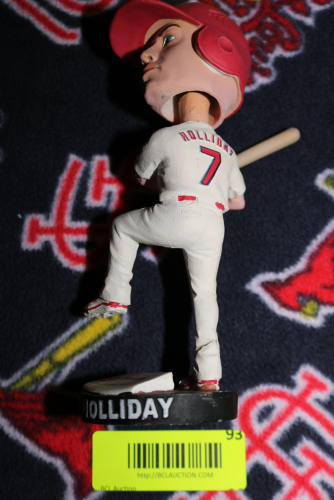 ST LOUIS CARDINALS MATT HOLLIDAY BOBBLEHEAD DOLL