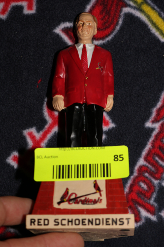 ST LOUIS CARDINALS RED SHOENDIENST STATUE
