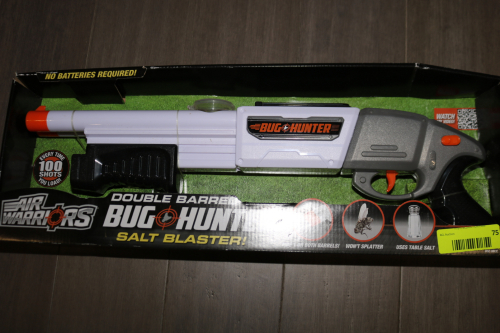 AIR WARRIORS DOUBLE BARREL BUG HUNTER SALT BLASTER