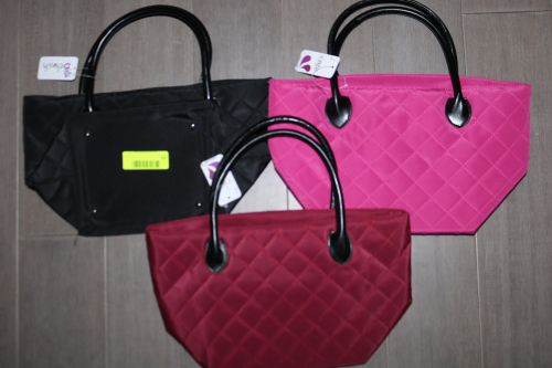 LOT OF 3 BELVAH WOMENS QUILTED PURSES / HAND BAGS