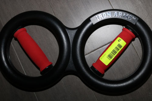IRON ARMS FOREARM AND WRIST STRENGTHENER