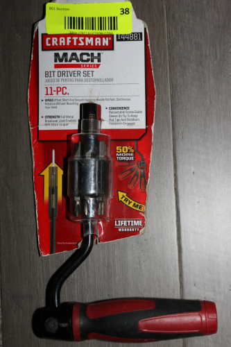 CRAFTSMAN MACH SERIES 11 PIECE BIT DRIVER SET