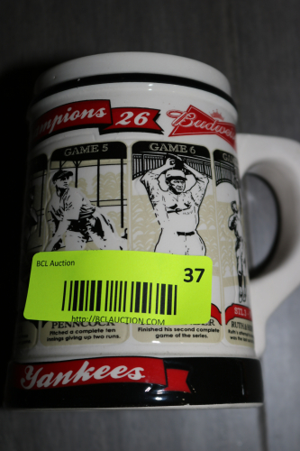 1926 WORLD SERIES ST LOUIS CARDINALS CHAMPIONS CERAMIC MUG
