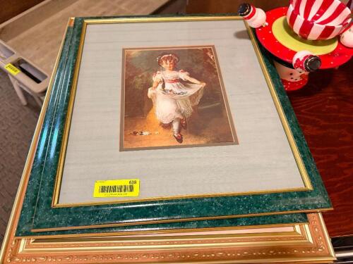 (2) FRAMED PRINTS