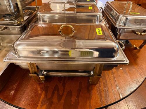 FULL SIZE STAINLESS CHAFFER
