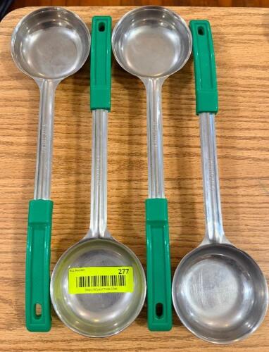 (4) STAINLESS PORTION SERVERS