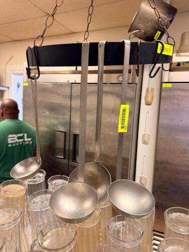 (4) ASSORTED STAINLESS LADLES