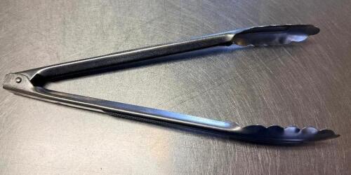 (8) STAINLESS TONGS