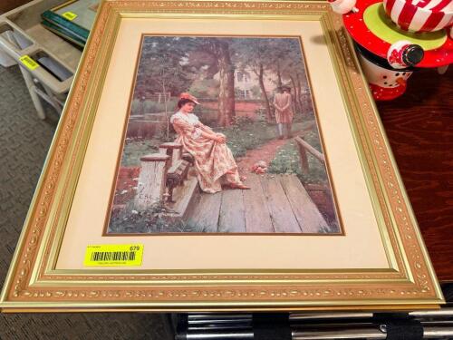 (2) FRAMED PRINTS