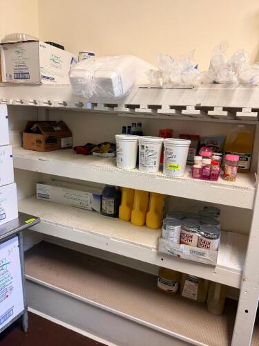 (1) LOT OF ASSORTED DRY GOOD FOOD PRODUCT.