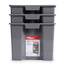 (2) STORAGE CONTAINERS