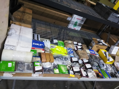 (1) TABLE OF MISC ITEMS