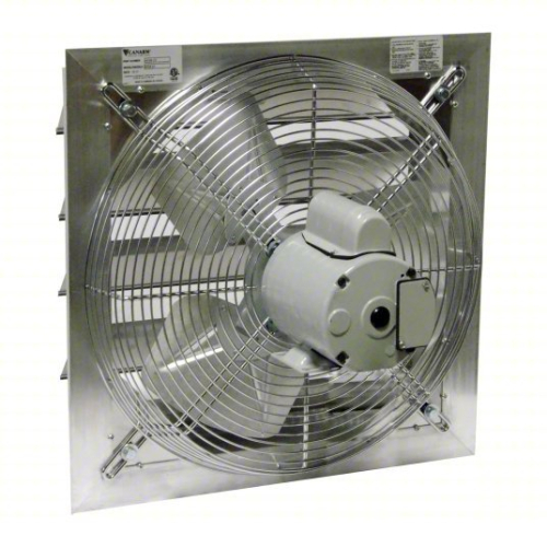 (1) SHUTTER MOUNT EXHAUST FAN