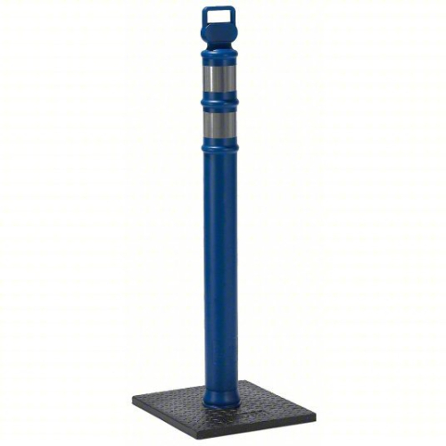 (2) DELINEATOR POST WITH BASE