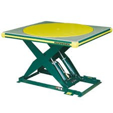 (1) FLOOR HEIGHT LIFT TABLE WITH MOTOR AND SCALE