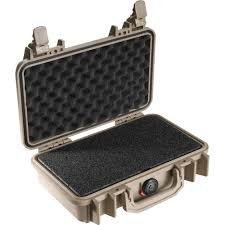 (2) WATERPROOF HARD SHELL STORAGE CASE