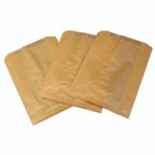 (1) BOX OF (500) WAXED LINER BAGS