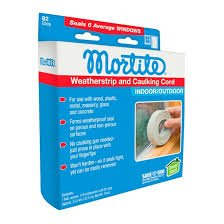 (4) BOXES OF WEATHERSTRIP AND CAULKING CORD