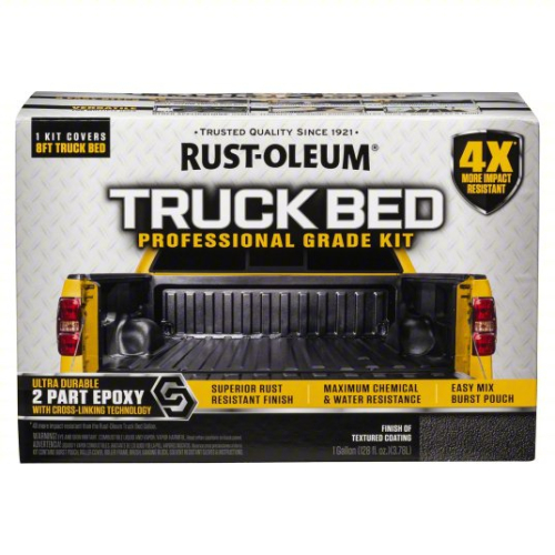 (1) BLACK TRUCK BED COATING