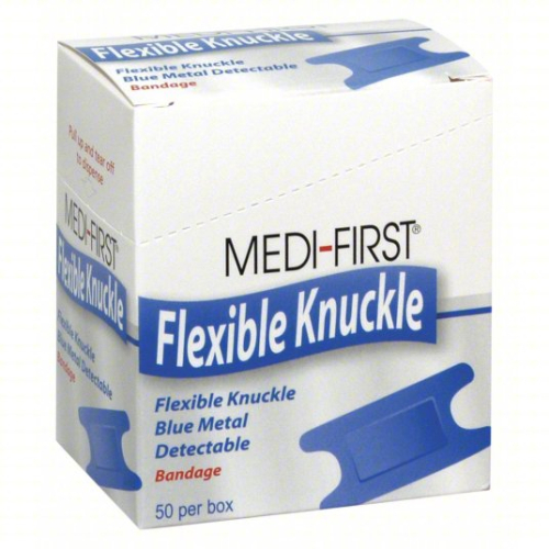 (6)BOXES OF (50) BLUE KNUCKLE BANDAGES