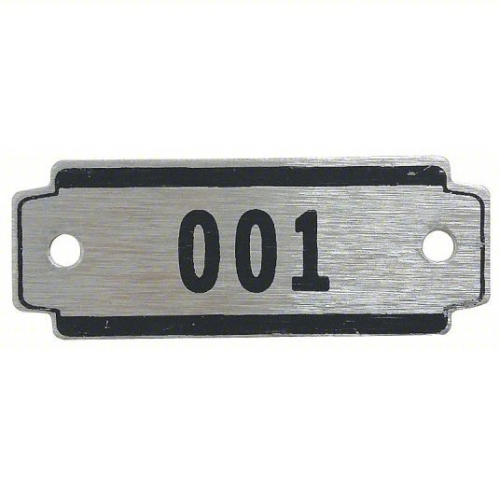 (30) PACKS OF (15) NUMBER PLATES