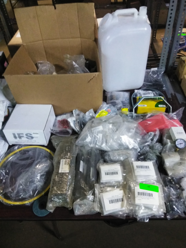 (1) TABLE OF MISC ITEMS