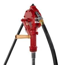(1) HAND OPERATED ROTARY PUMP