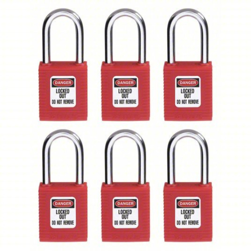 (1) SET OF (4) LOCKOUT PADLOCK