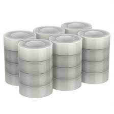 (1) BOX OF (24) ROLLS OF PACKING TAPE