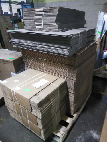 (1) PALLET OF APPROX (200) MISC MOVING BOXES