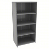(1) METAL SHELVING CABINET / BOOKSHELF