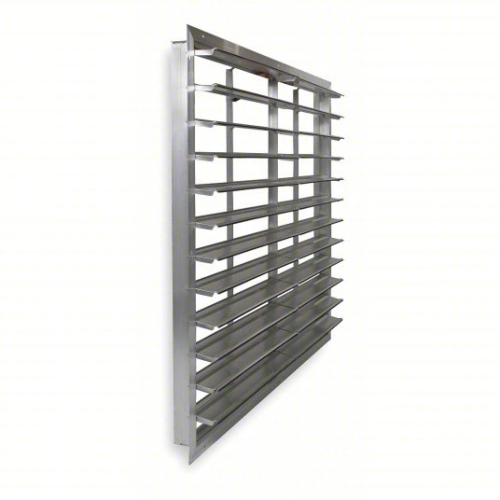 (1) WALL EXHAUST SHUTTER FAN
