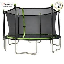 (1) 14' TRAMPOLINE WITH SAFETY NETTING