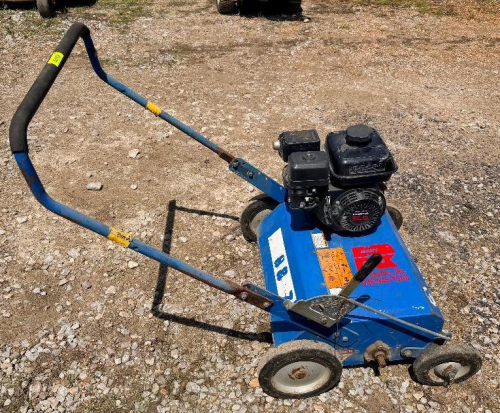 BLUEBIRD / HTG WALK-BEHIND POWER RAKE (DETHATCHER)
