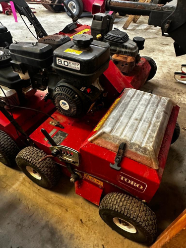 TORO HYDROSTATIC WALK-BEHIND SLIT SEEDER