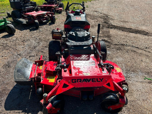 GRAVELY PRO-WALK ZERO TURN STAND-ON / WALK-BEHIND MOWER, HYDROSTATIC DRIVE, SIDE DISCHARGE, COMMERCIAL DUTY