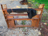 SKID STEER PALLET FORK ATTACHMENT WITH QUICK ATTACH MOUNT. INCLUDES FRAME AND FORKS. - 3