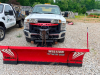 2010 FORD F-350 SUPER DUTY XL REGULAR CAB 4X4 FLATBED TRUCK WITH WESTERN SNOW PLOW. 183,680 MILES SHOWN. EQUIPPED WITH HILLSBORO FLATBED, WESTERN FRONT PLOW WITH LIGHTS, IN-CAB CONTROLLER - 7