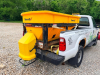 2010 FORD F-350 SUPER DUTY XL REGULAR CAB 4X4 FLATBED TRUCK WITH WESTERN SNOW PLOW. 183,680 MILES SHOWN. EQUIPPED WITH HILLSBORO FLATBED, WESTERN FRONT PLOW WITH LIGHTS, IN-CAB CONTROLLER - 20