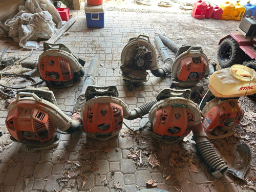 (1) LARGE LOT OF BACKPACK BLOWERS