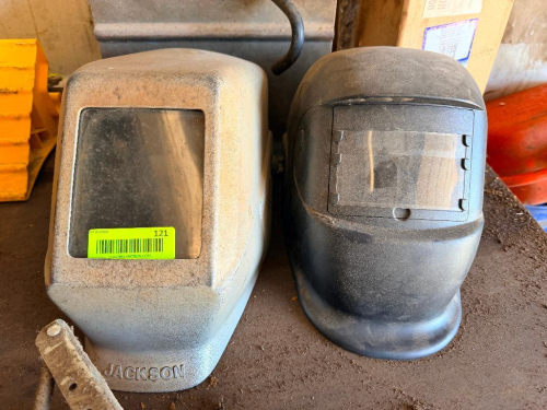 (2) WELDING MASKS.