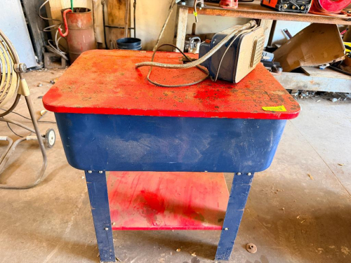 PARTS WASHER ( CONTROL SWITCH DISCONNECTED)