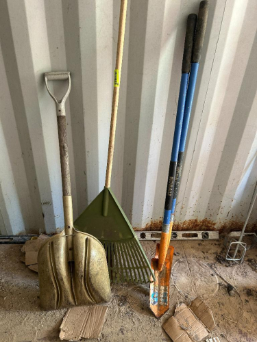 (4) ASSORTED GARDENING TOOLS